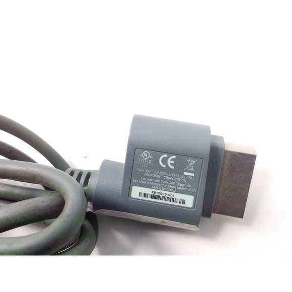 OEM Official Microsoft Xbox 360 Audio Video AV Component HD Cable Cord! - Picture 4 of 5